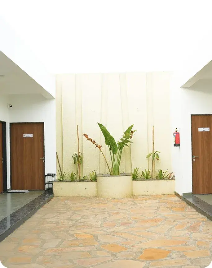 Aerial view of the Kalyan campus
