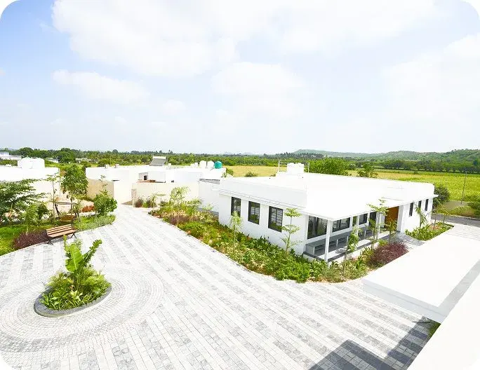 Courtyard at the Kalyan campus